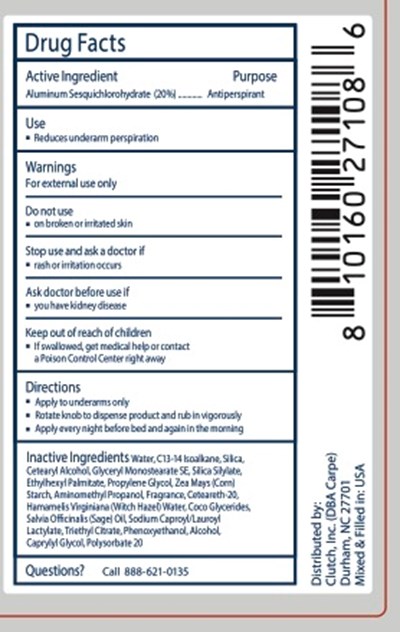 Label (Carpe Ocean Storm)